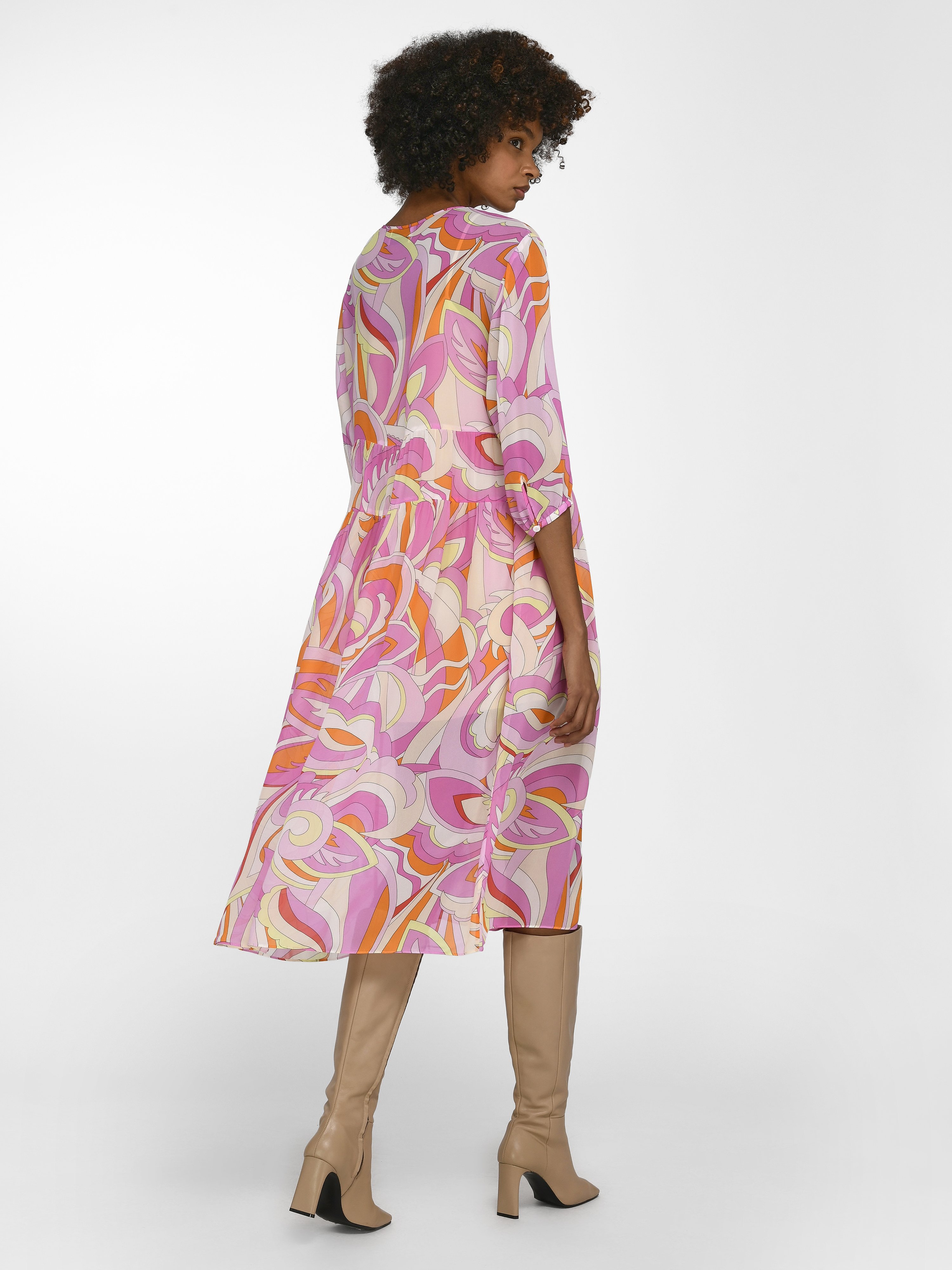 Kleid mit 3/4-Arm