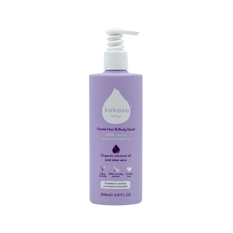 Kokoso Baby Hair & Body Wash Scented