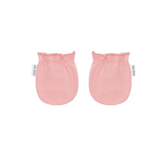 Mes Essentiels Lot 2 Moufles   Rose        de               P'tit bisou