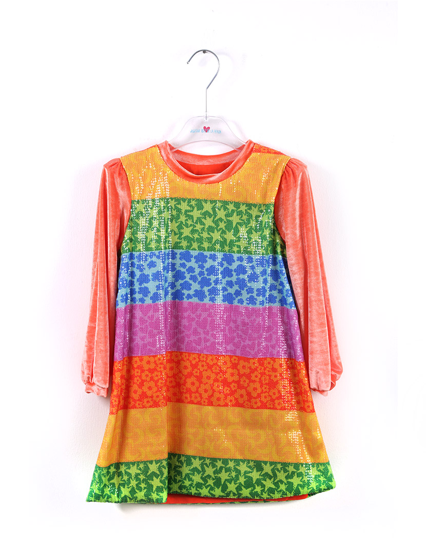 Multicolor Girl Dress