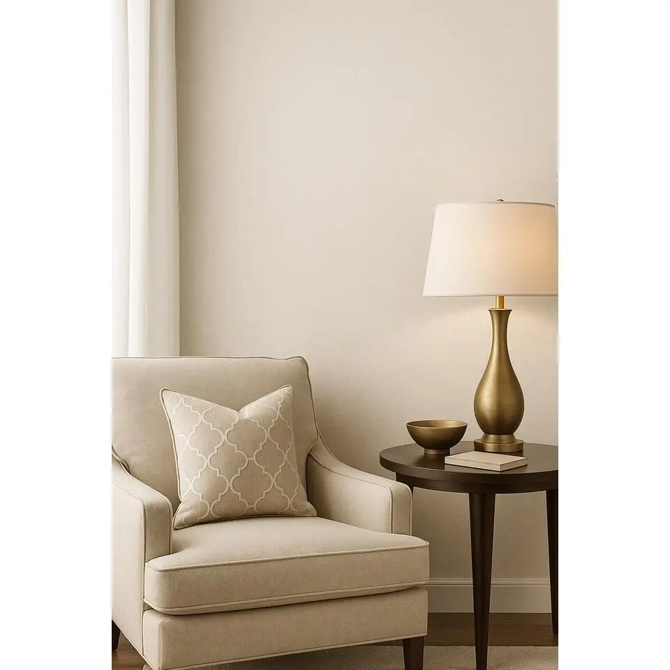 Dutch Wallcoverings Vliesbehang Linen & Textures uni - beige - 10,05m x 53cm