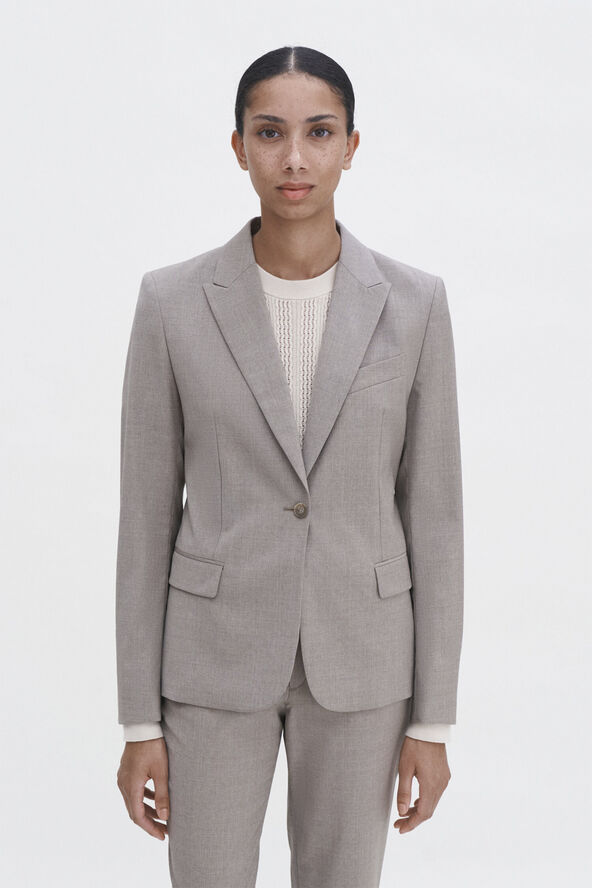 Filippa K Sasha Cool Wool Blazer Faded khak