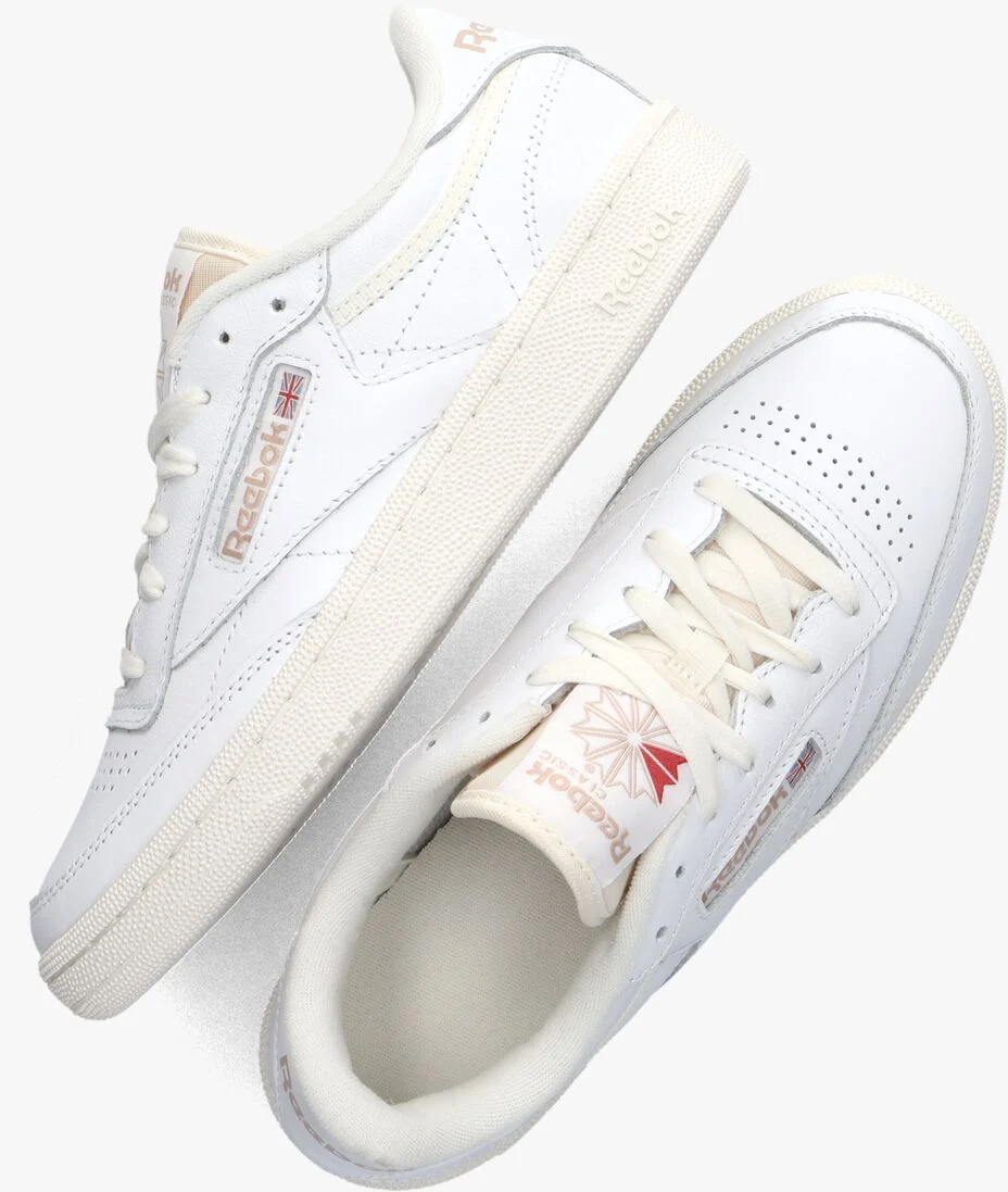 REEBOK witte reebok lage sneakers club c 85 woman