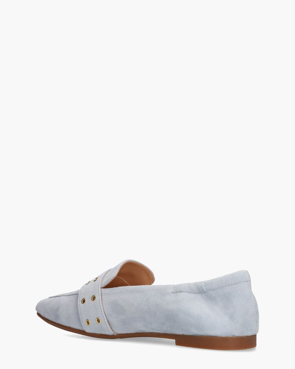Di Lauro Diomira Lichtblauw Damesloafers