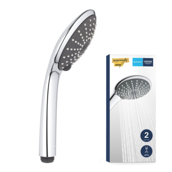 Grohe douchekop Quickfix Vitalio Joy handdouche 2 standen ø 11 cm chroom