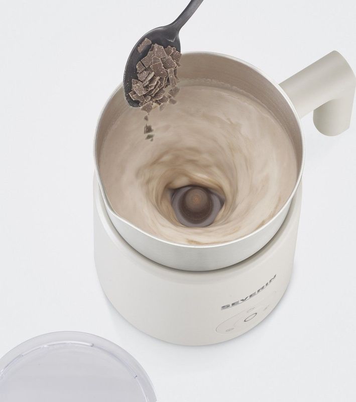 Severin Melkopschuimer - Inductietechniek - Vaatwasserbestendige Melkkan 400ml