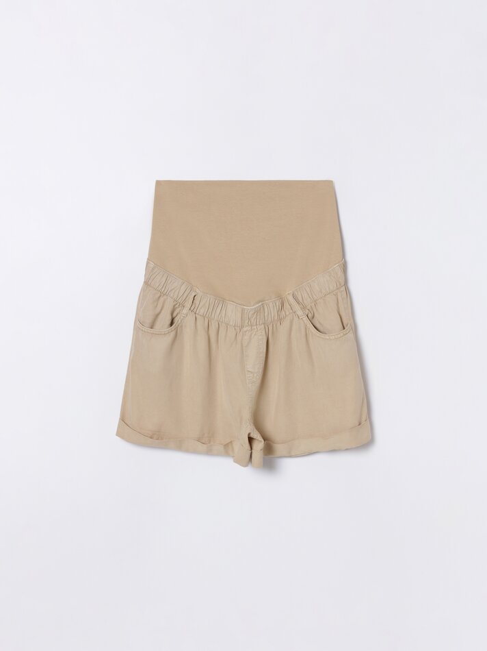 Shorts jeans leves para gestantes - Raw