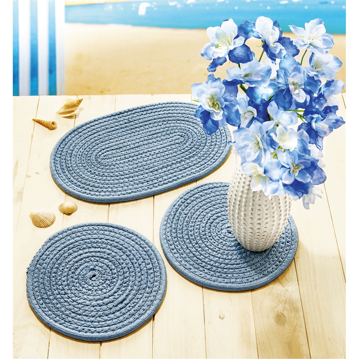 Lot de 3 sets cordage