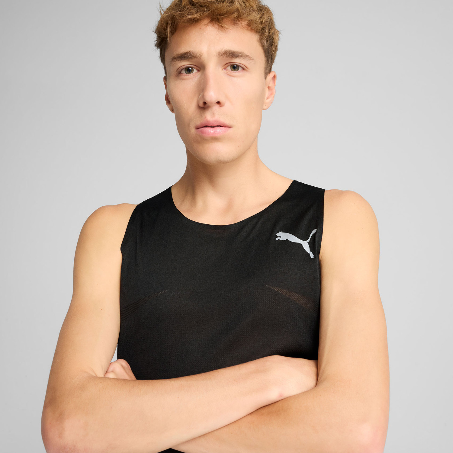 Puma Raceday Ultraspun Singlet Heren