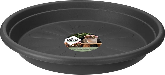 Elho plantenschotel Universeel antraciet D 14,9 H 2,4 cm