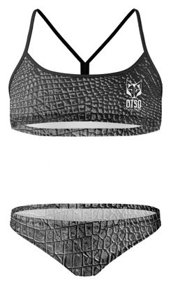Maillot de Bain Femme 2 pièces Otso Snake Noir