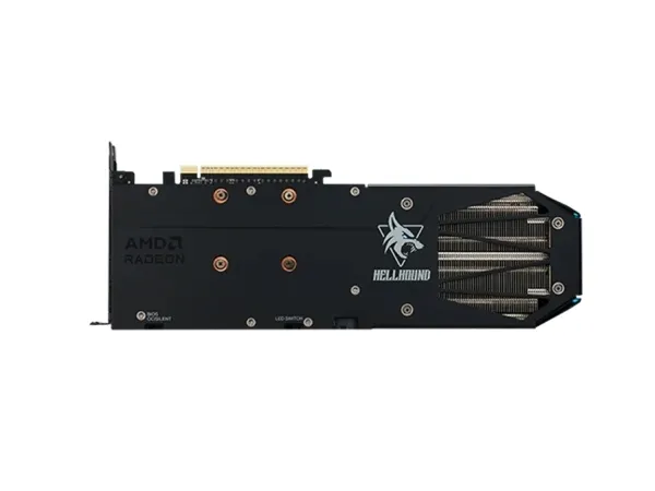 PowerColor Hellhound Radeon RX 9060 XT - Grafikkort - Radeon RX 9060 XT - 16 GB GDDR6 - PCIe 5.0 x16 - HDMI, 2 x DisplayPort