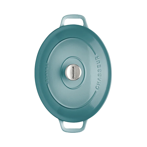 Cocotte Ovale quartz 33 cm Chasseur