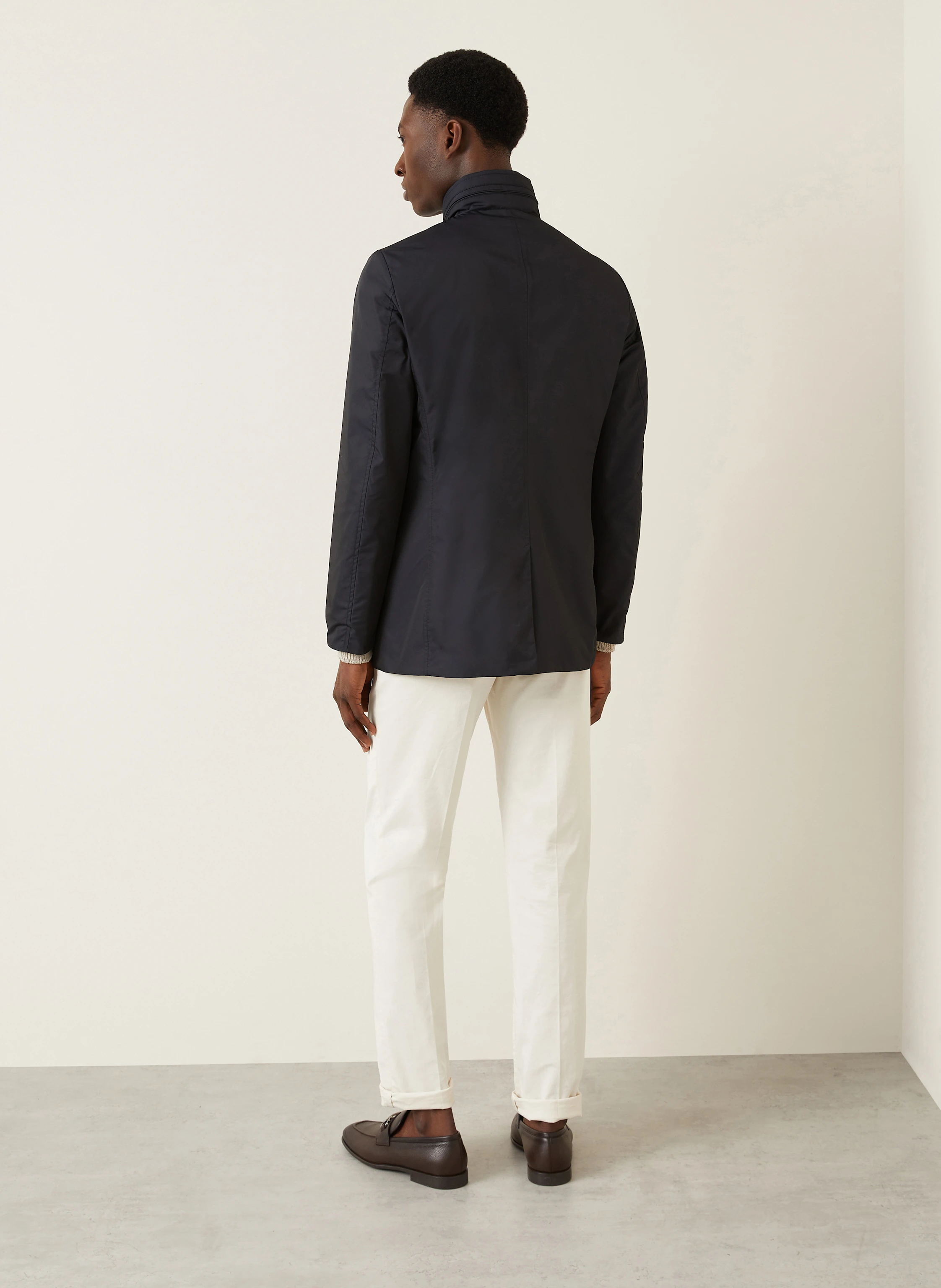 MOORER Jacke mit Blende