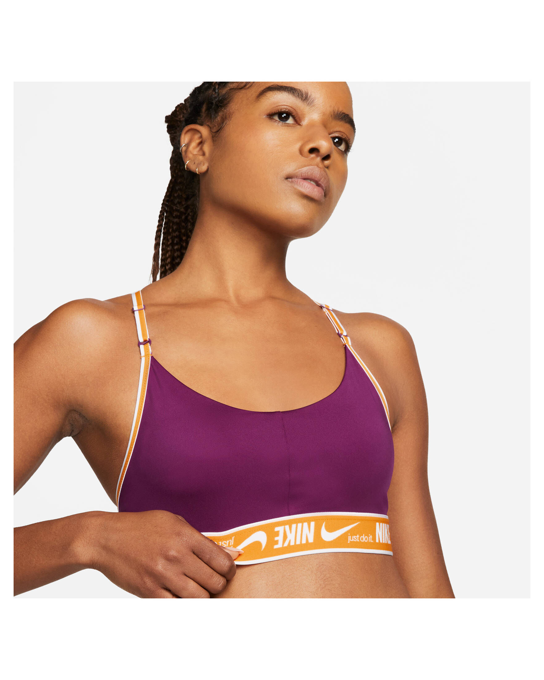 Nike| Damen Sport-BH DRI-FIT INDY LOGO BRA