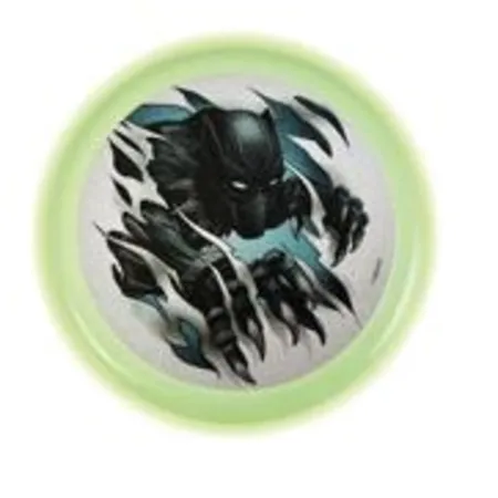 John Frisbee Marvel Glow Flyer 23 cm, 1 Stück, 5-fach sortiert