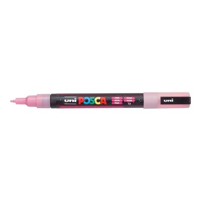 Posca - Marqueur paillette pointe fine - bleu foncé