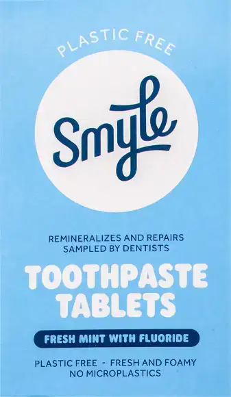 Tandpastatabletten fluoride navul