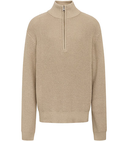 Grønt Bluse - Strik - Durbuy - Beige