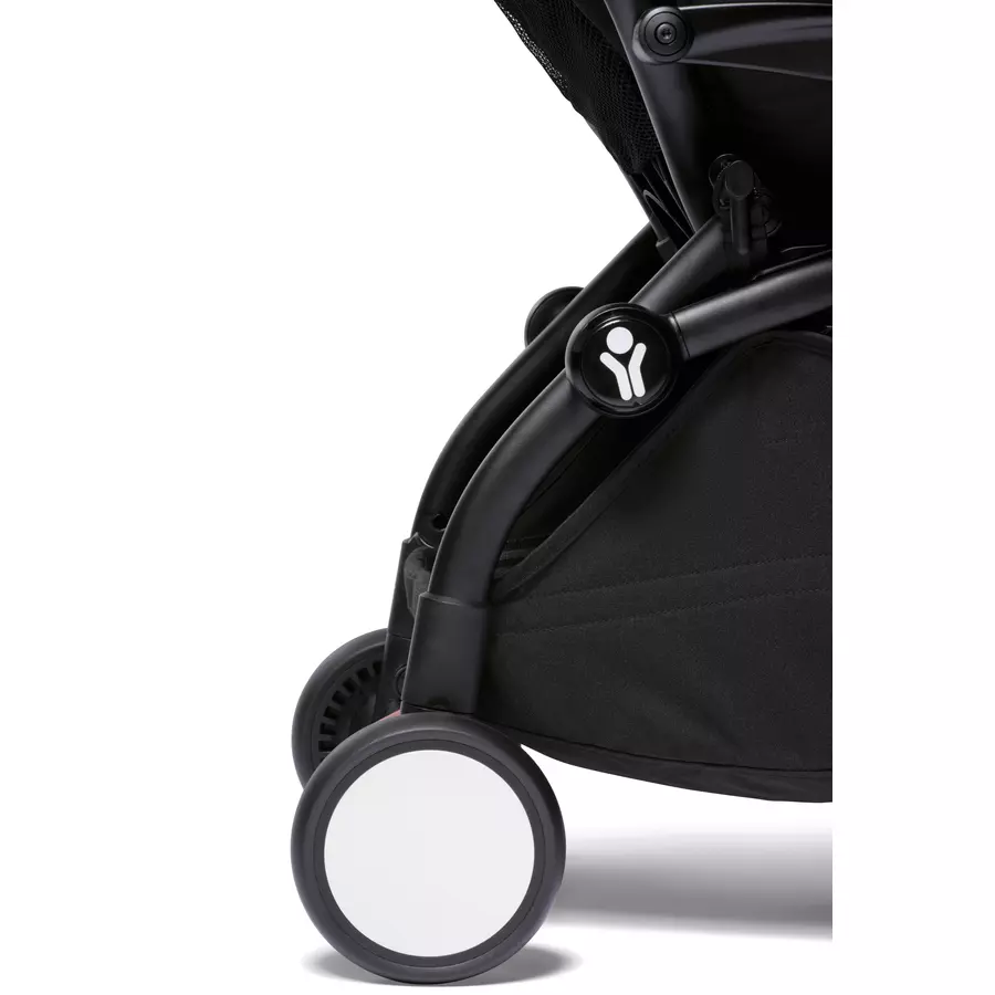 BABYZEN Kinderwagen YOYO2 0+ White mit Neugeborenenaufsatz Air France Blue