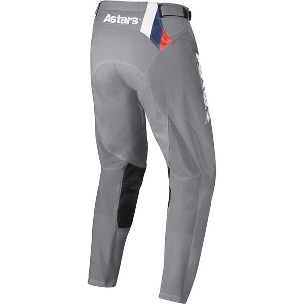 Alpinestars - Pantalon Racer Braap Gris / Bleu / Blanc / Rouge