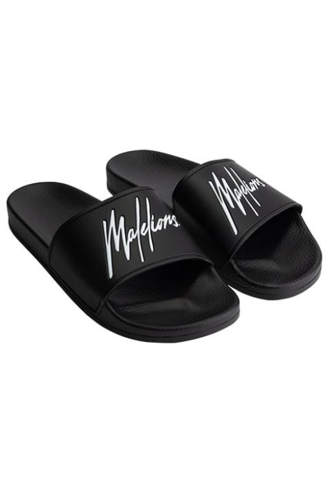 Malelions zwarte heren slipper