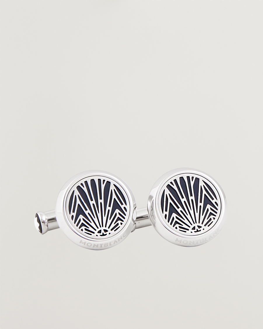 Montblanc Cufflinks Meisterstück The Origin Collection Blue