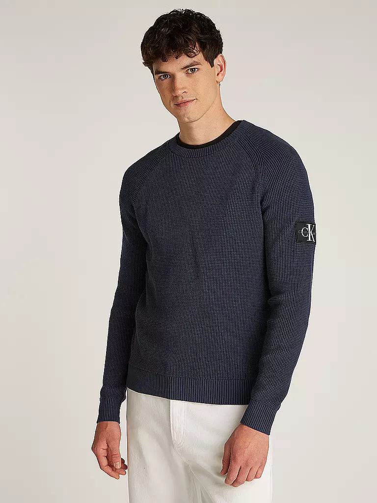 CALVIN KLEIN JEANS Pullover  grau