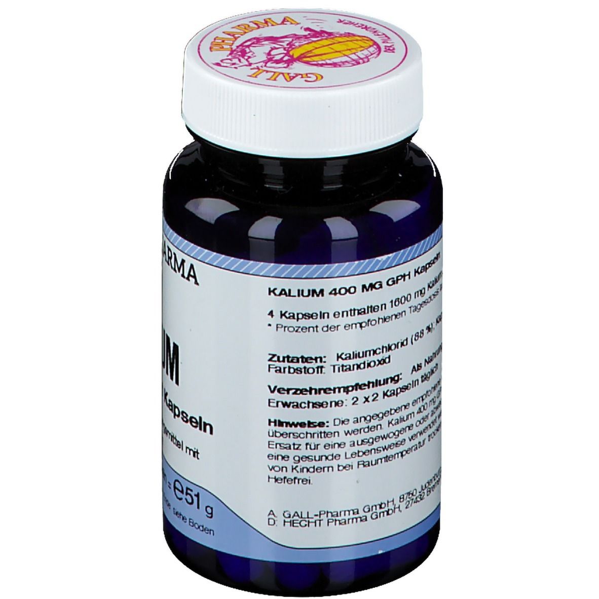 GALL PHARMA Kalium 400 mg GPH Kapseln