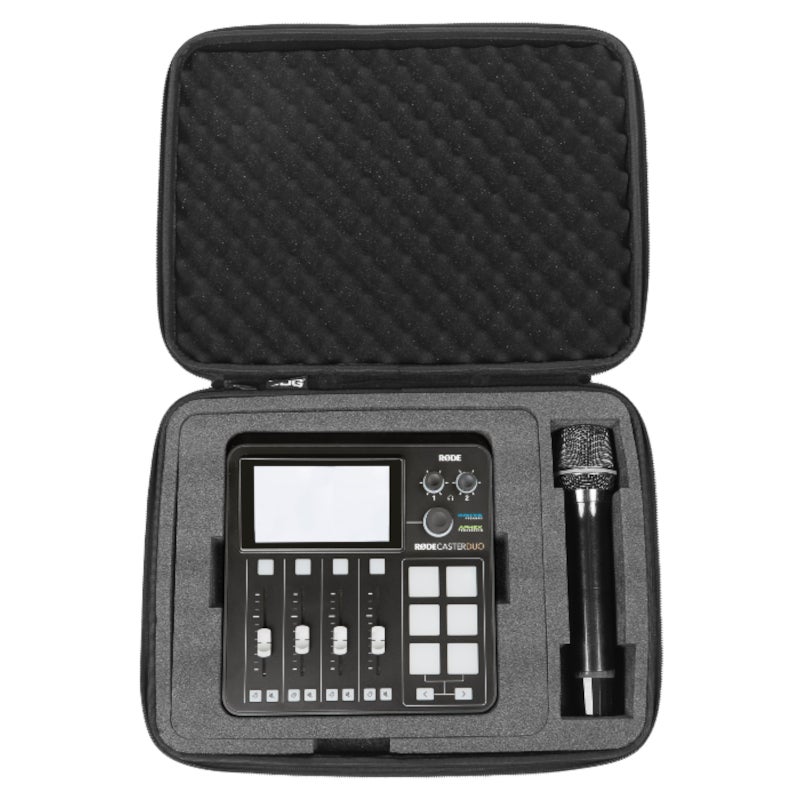 UDG Black RodeCaster Pro II & Duo Hardcase