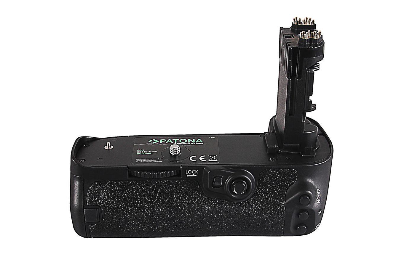 Akkugriff Canon EOS 5D Mark IVPremium Batteriegriff f. Canon EOS 5D Mark IV BG-E20RC f. 2 LP-E6N Akkus inkl. IR Fernbedienung