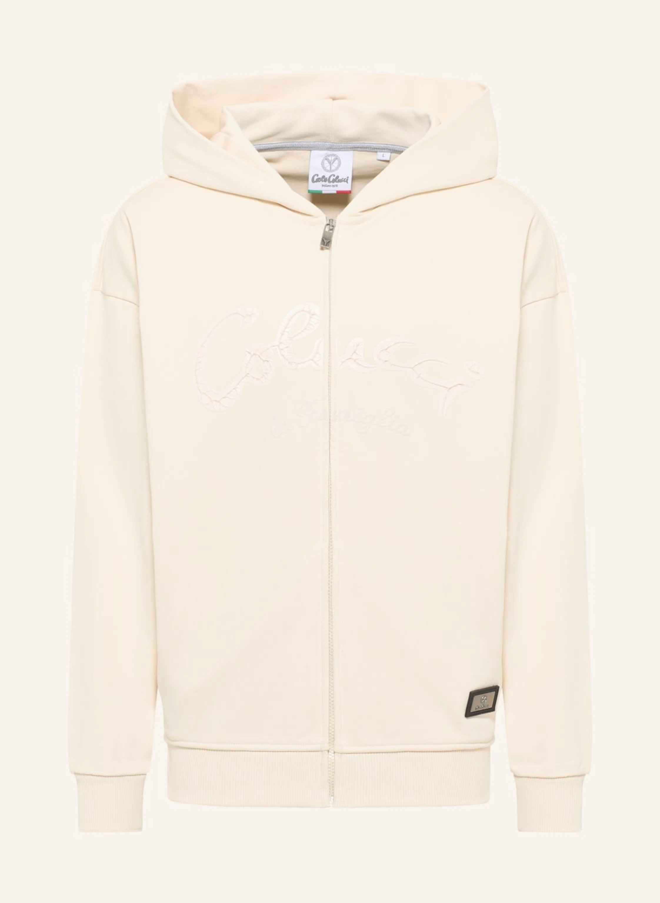 CARLO COLUCCI Oversize Sweatjacke - La Famiglia DRASIGH