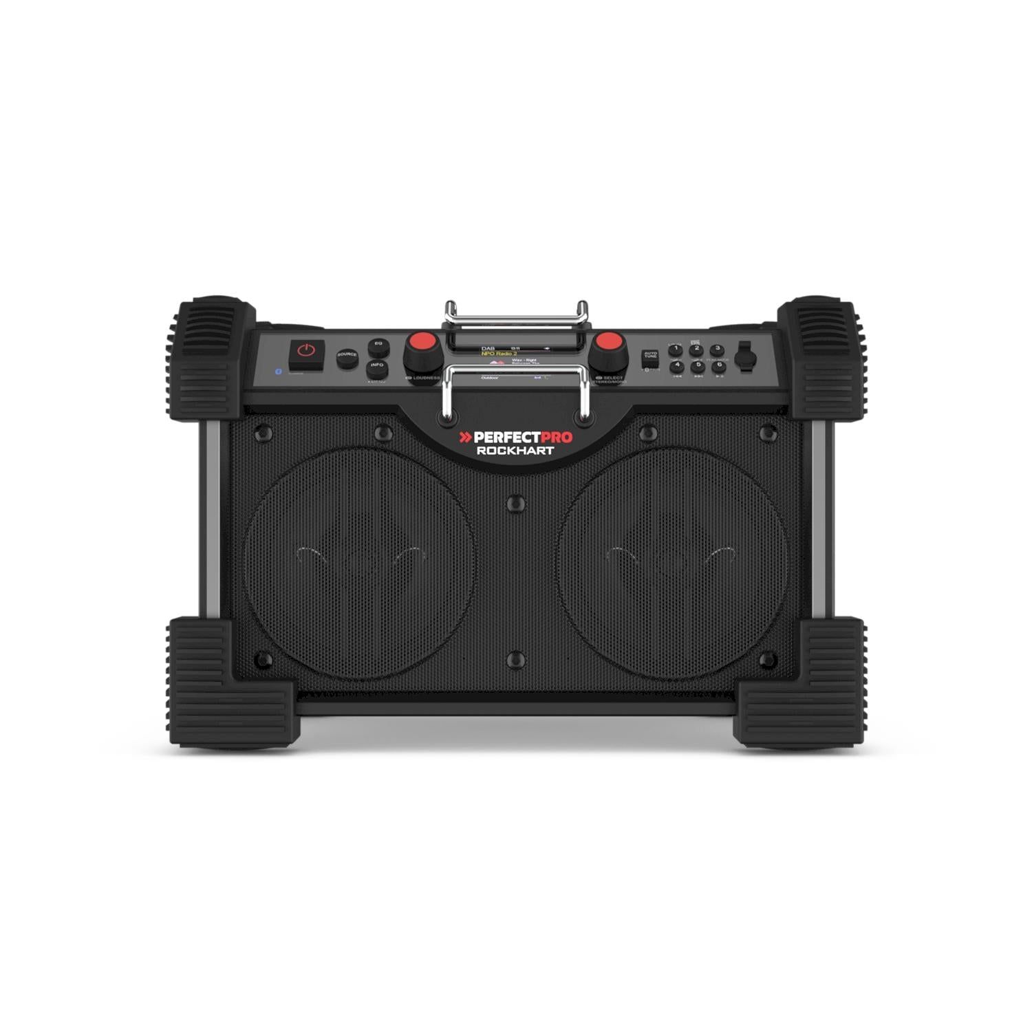 Perfectpro RH4 Rockhart 230V DAB  / FM / Bluetooth / USB (oplader)