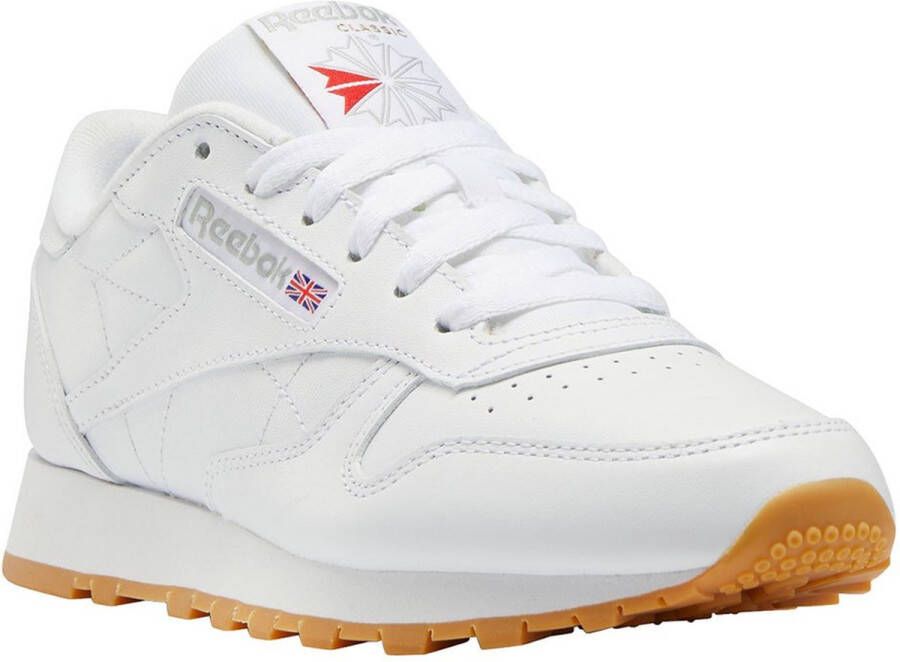 Reebok Classic Leather Cloud White Cloud White Pure Grey 3- Dames Cloud White Cloud White Pure Grey 3
