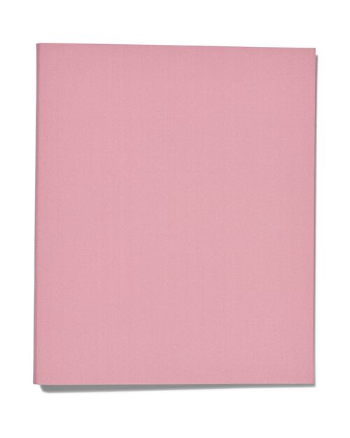 2-rings ringbandmap A4 stof roze