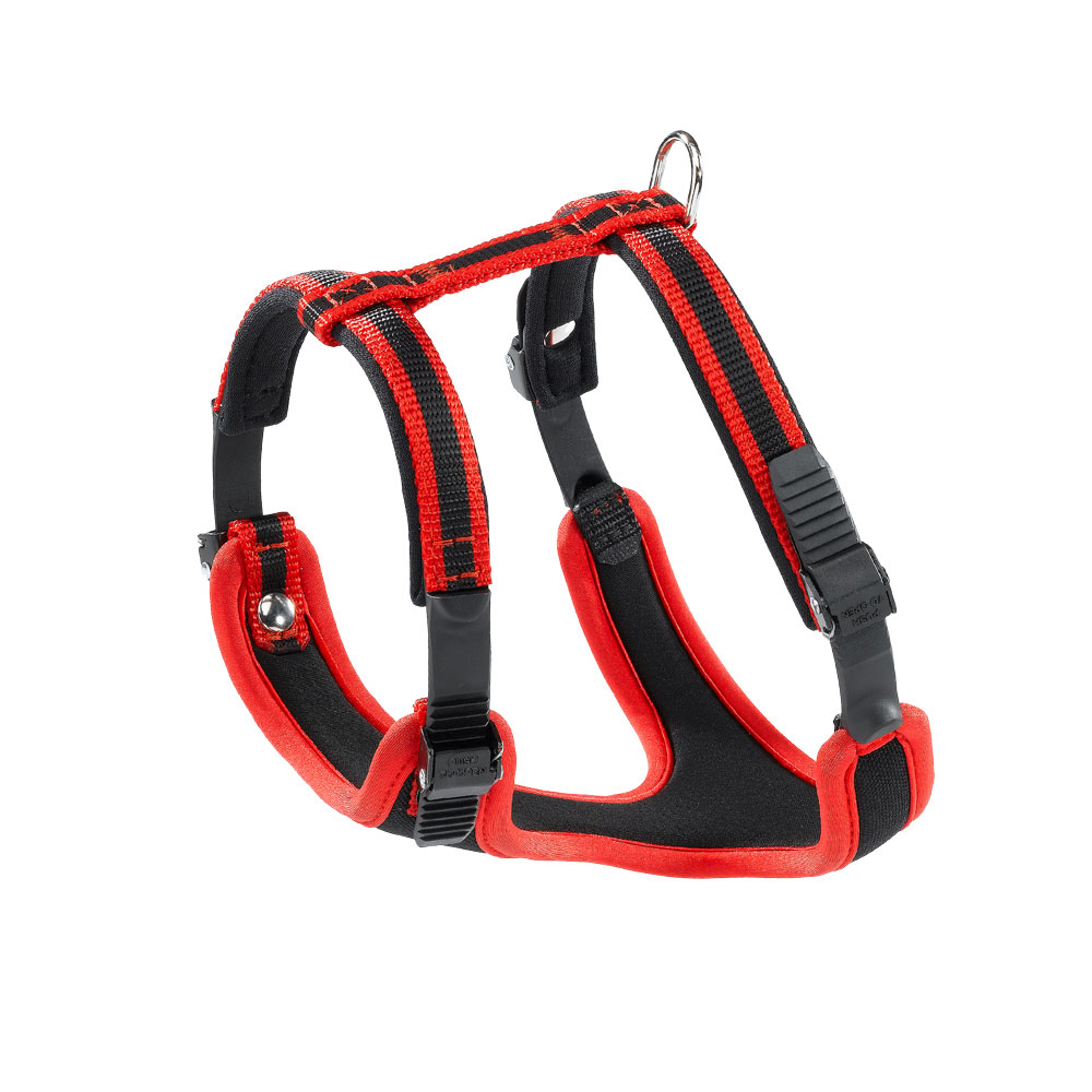 Arnês Ferplast 75462922 ERGOCOMFORT XS Vermelho, Vermelho, Tamanho Extra Pequeno