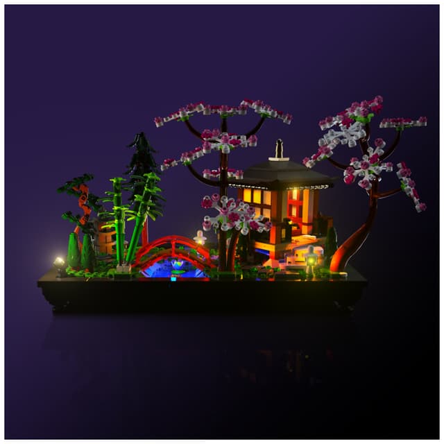 Light My Bricks™ Tranquil Garden lyskit