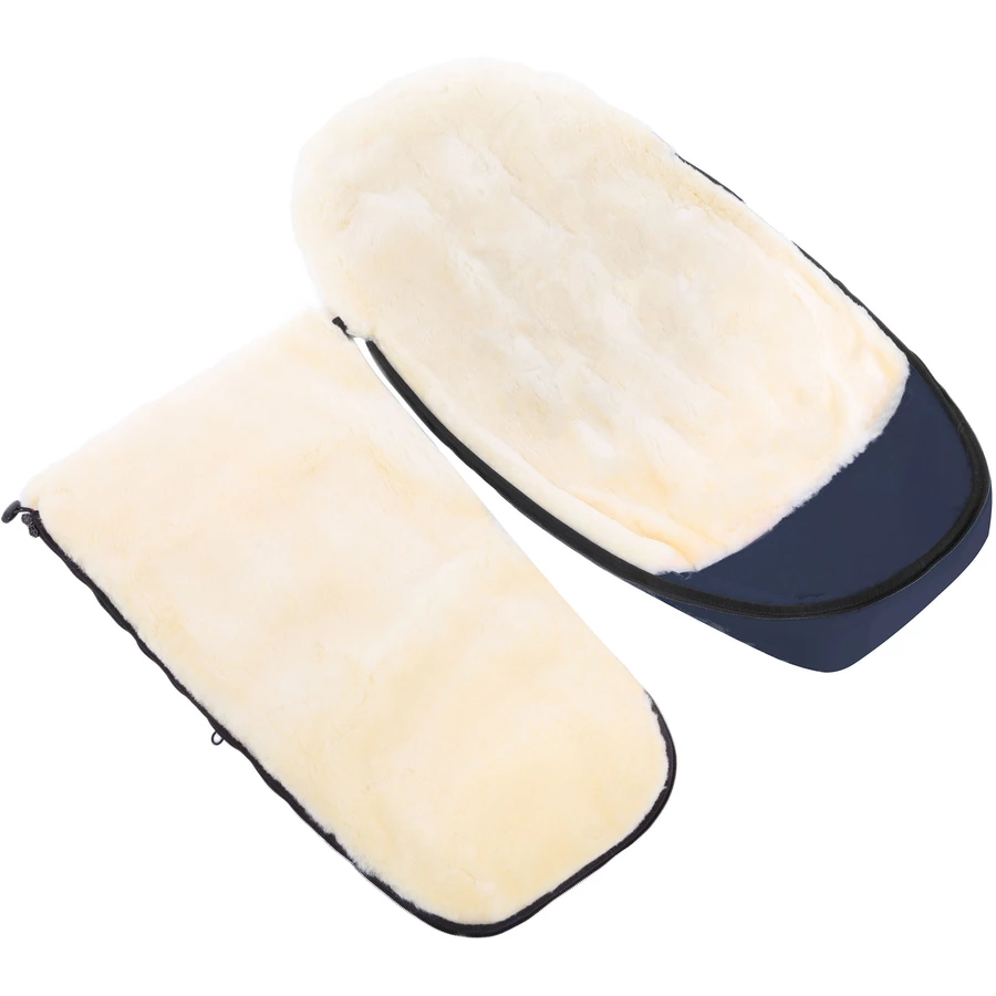 Werner Christ Baby Fußsack FLIMS LUXE navy