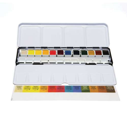 DANIEL SMITH Aquarell-Sets, halbe Näpfchen