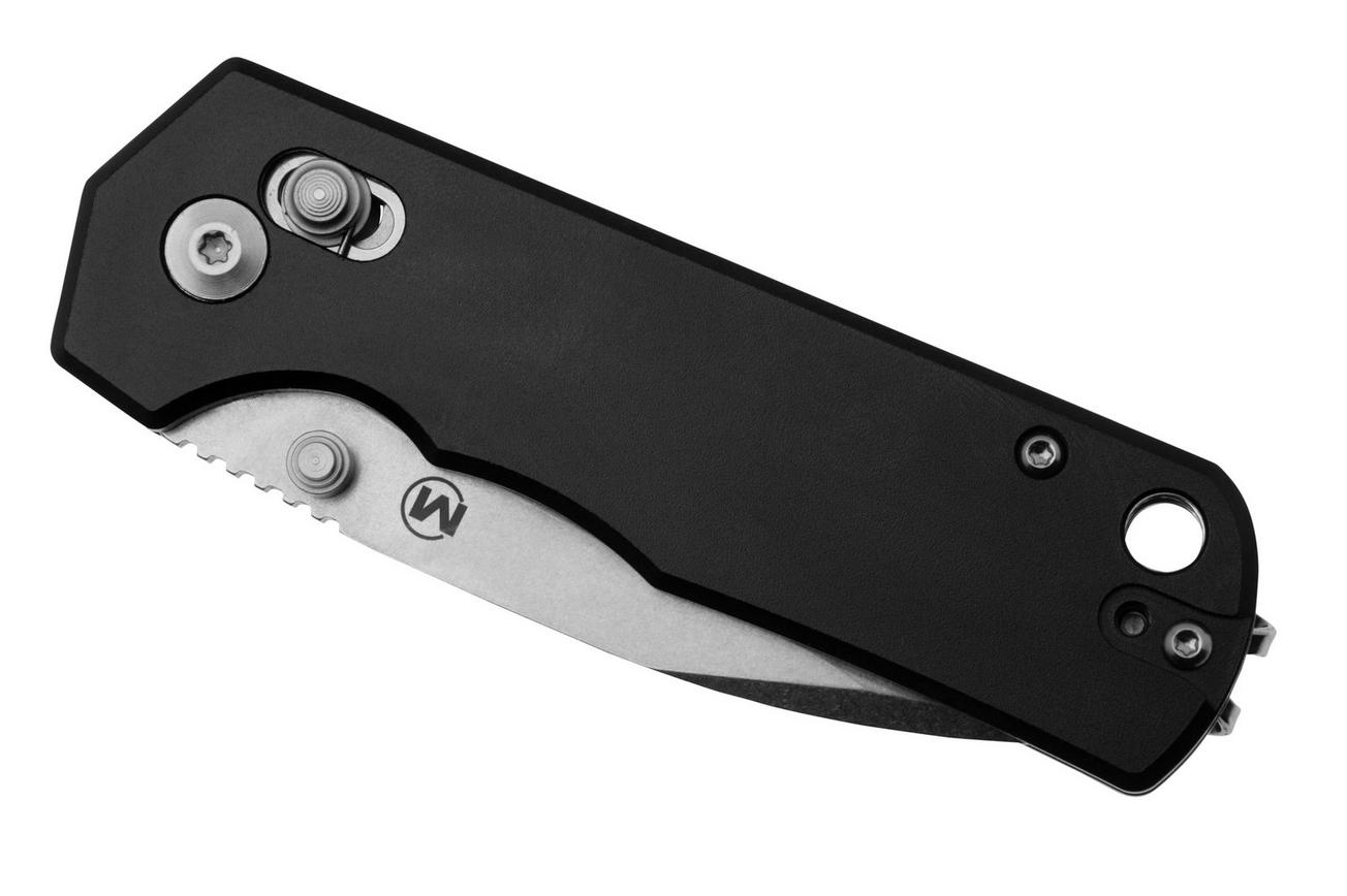 Böker Magnum Rockstub 01SC091 Stonewashed 440B, Black Aluminium, zakmes