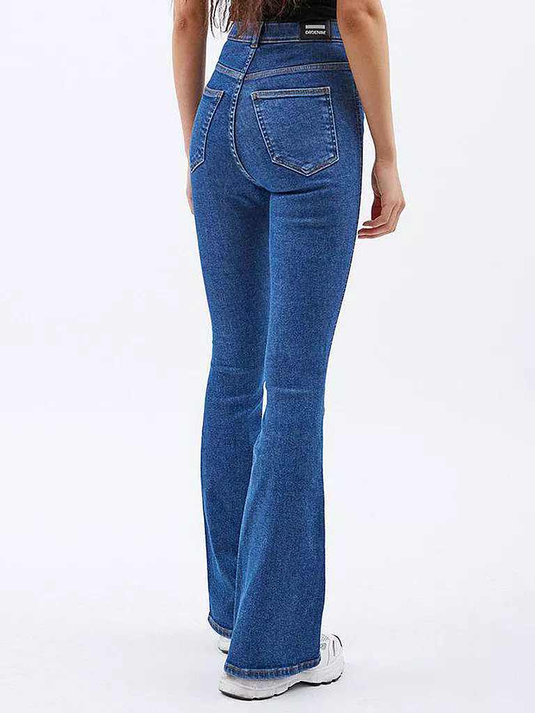 DR.DENIM Jeans Bootcut Fit MOXY dunkelblau
