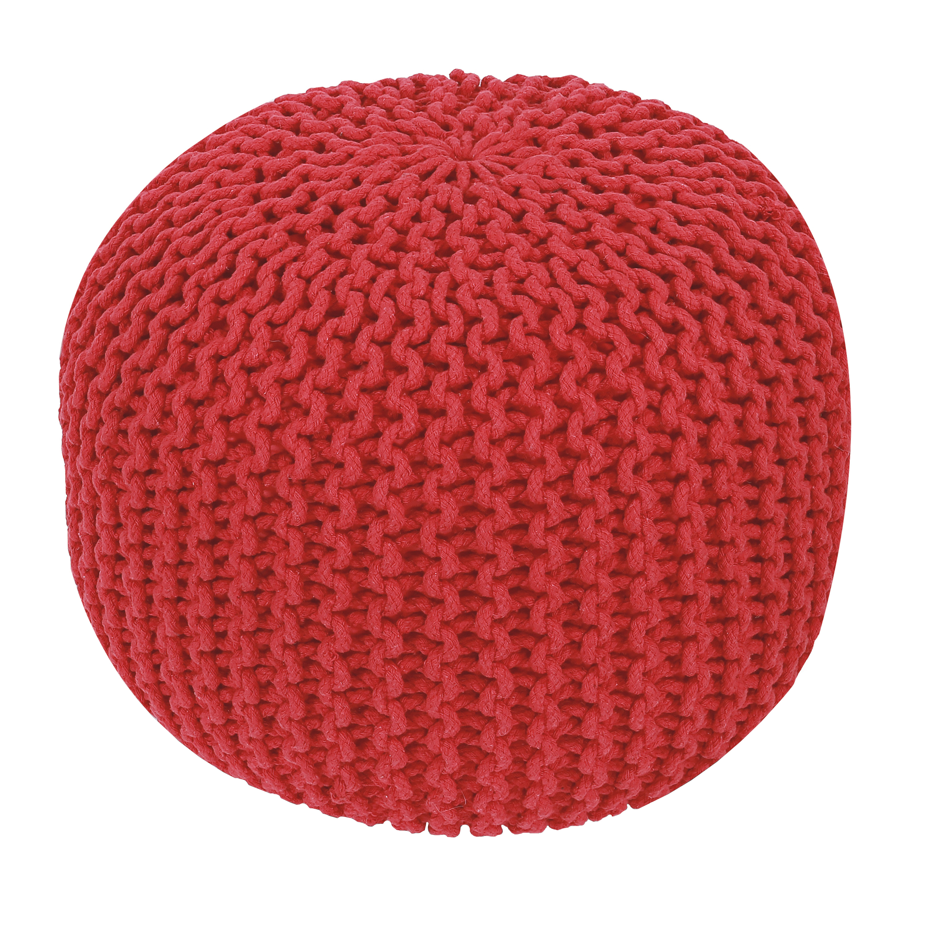 Pouf RAMILA rot