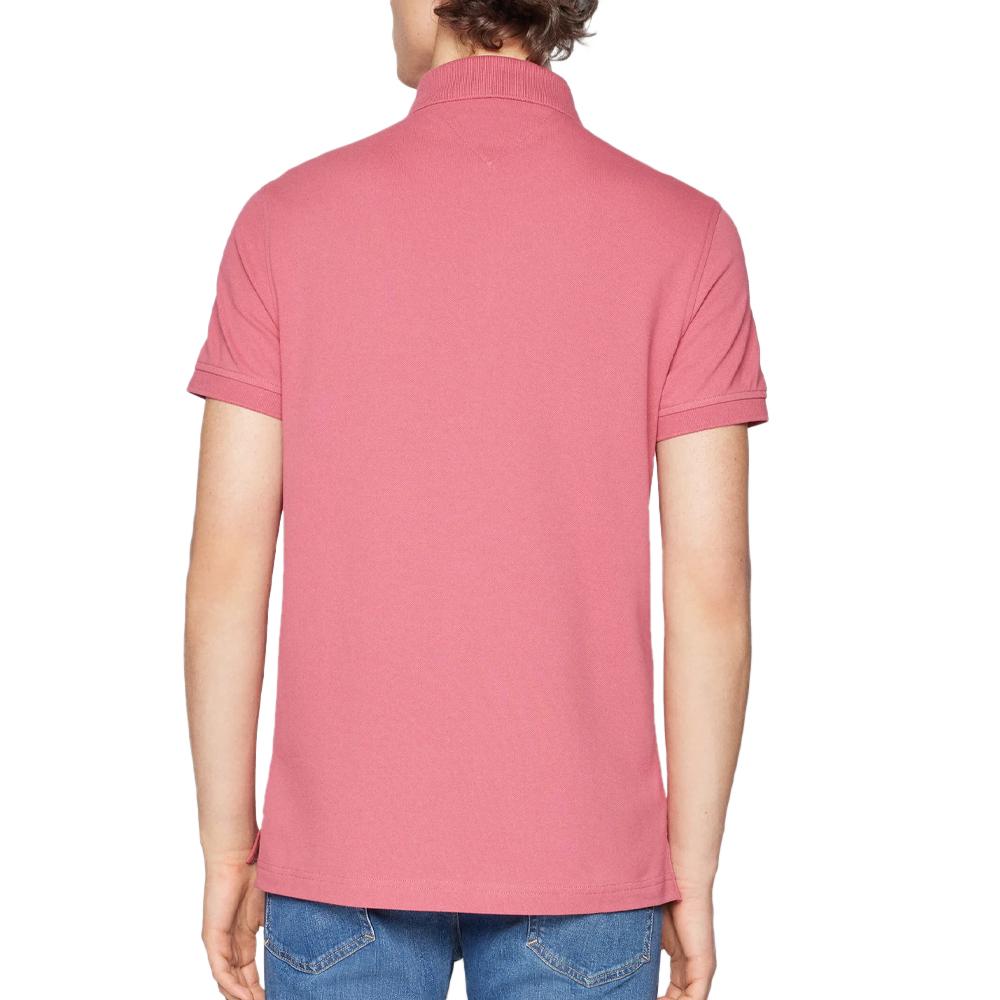 Tommy Hilfiger Polo Vieux Rose Homme Tommy Hilfiger 1985 Regular