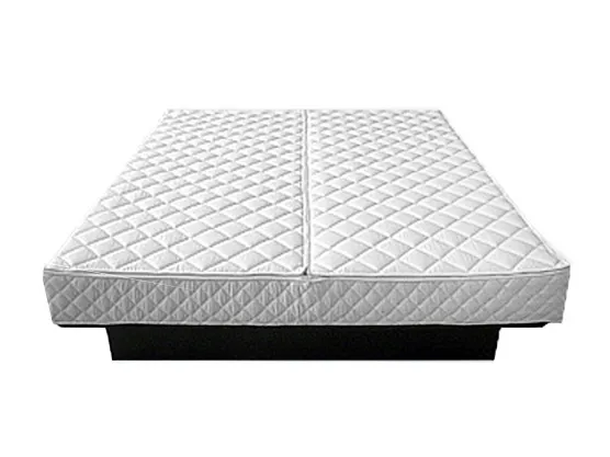 Waterbed Kunstleer ZEN 160 x 200 cm Wit