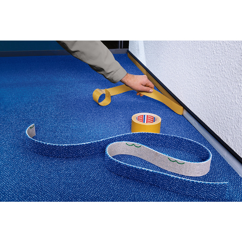 Tesa PRO dubbelzijdig tapijttape 50mmx25m