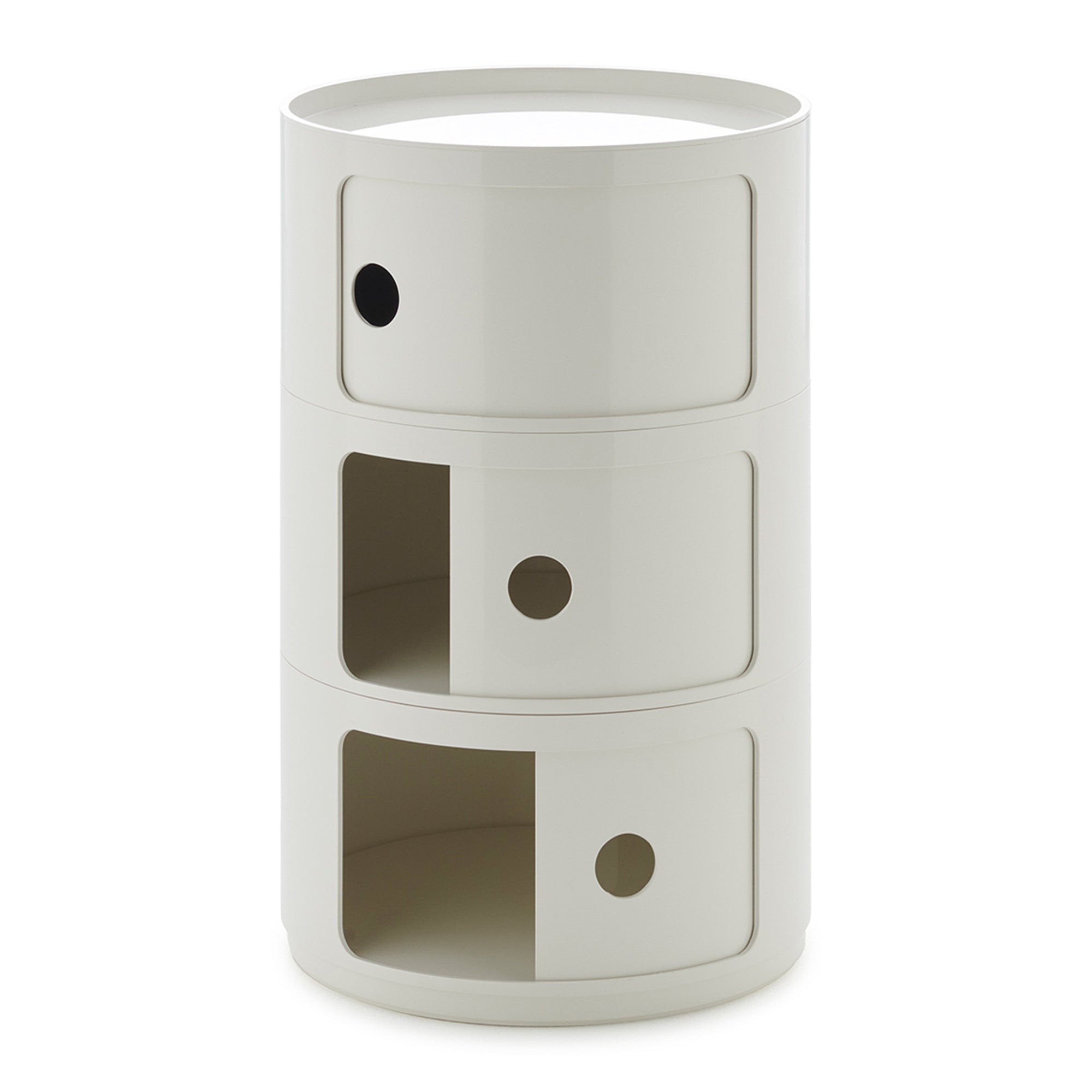 Kartell Componibili Kast Ã 42 cm - 3 Modules - Wit