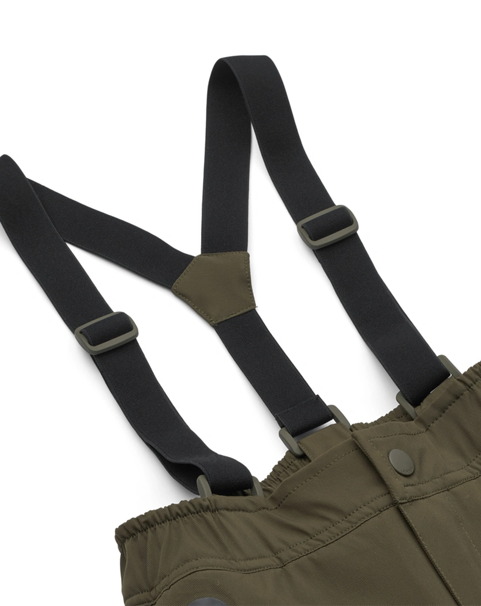 Schneehose KARTER mit Träger in dark olive