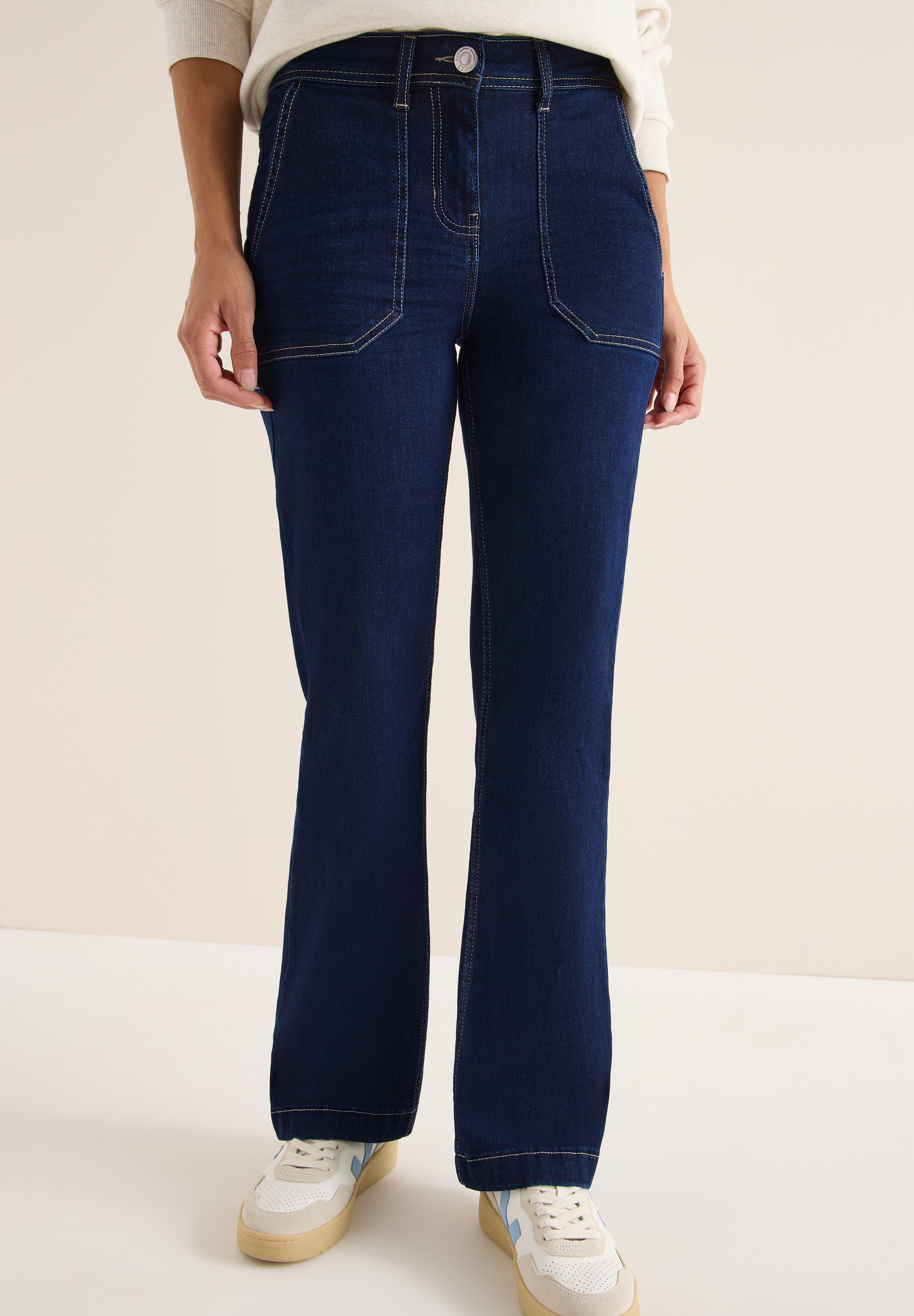 Cecil Bootcut-Jeans »Style Toronto«, Slim Fit