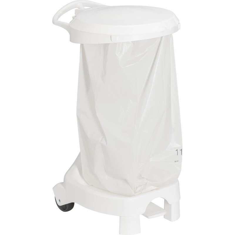 Support de sacs poubelles roulant à pédale Delta 120 Litres
