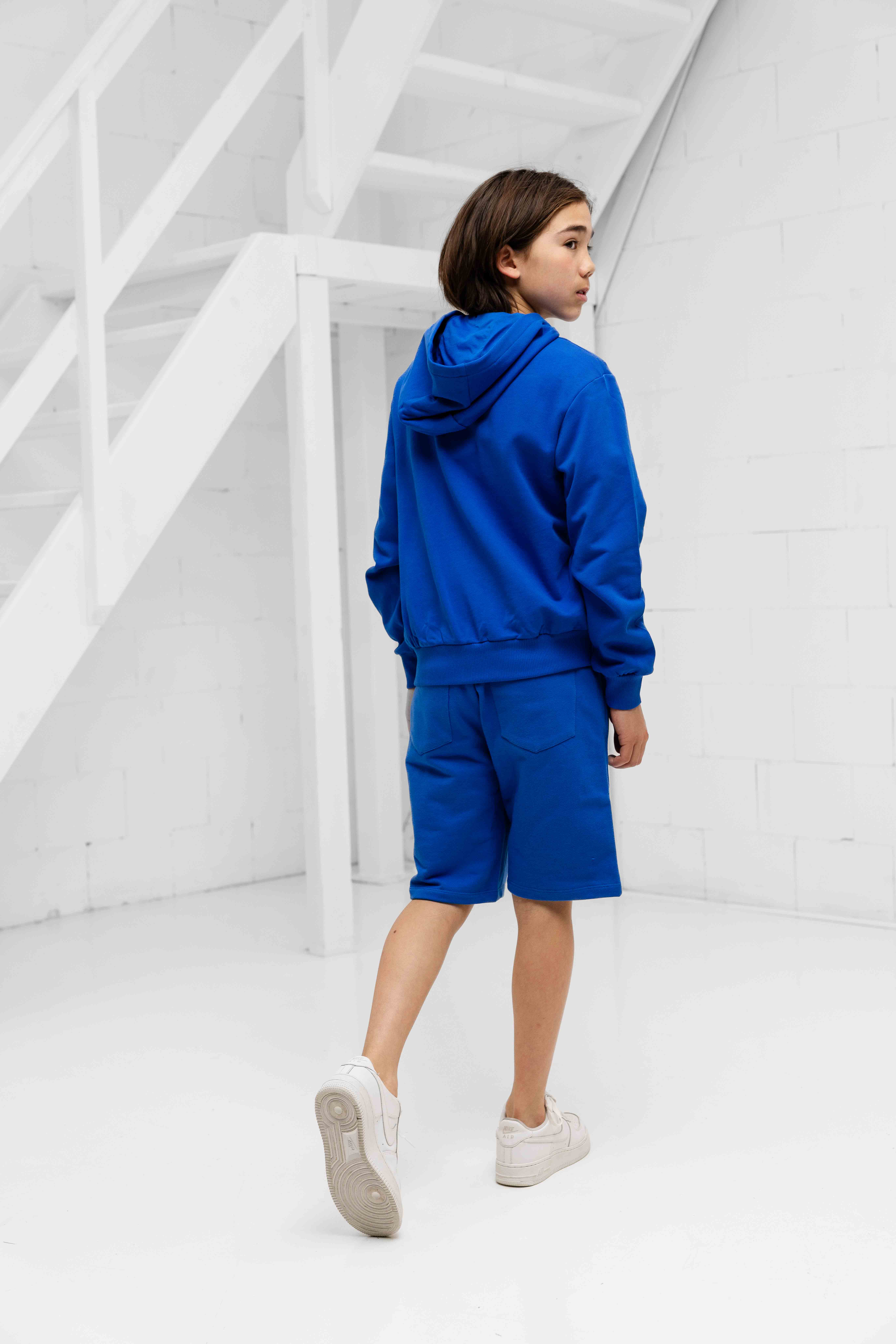 Balmain BW6P89 Korte Broek Kids Blauw